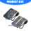 Travel 21700 Battery Storage Case Empty Skin Feature-Black 4