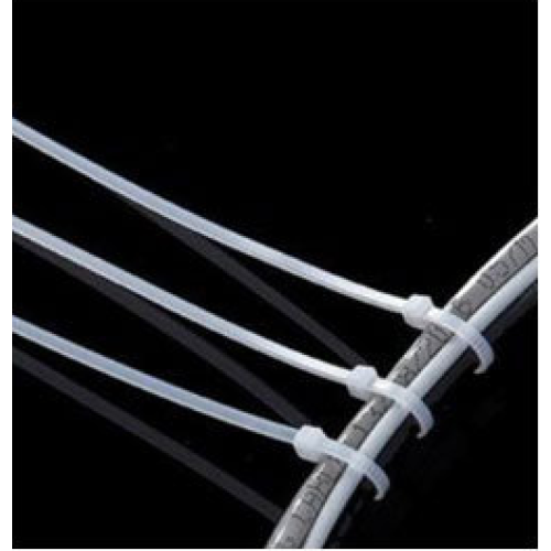Durable Cable Solution, Self Locking Nylon Zip Ties For Multi-purpose Applications, 50 Lbs Heavy Duty With Rounded Edges, Clear Zip Ties Suitable For 1