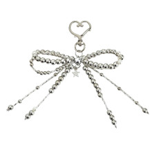 Chain Phone Jewelry Pendant Drop-resistant Strap Lanyard-Silver