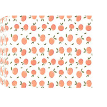Tablecloth Bright Fruit Table Runner Friendly Dyeing-peach