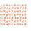 Tablecloth Bright Fruit Table Runner Friendly Dyeing-peach 1