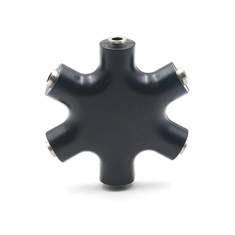 Headphone Splitter Adapter Dualoutput For Sharing Audio With Friends To Tablets And Mobile Phones Black 9105992427222