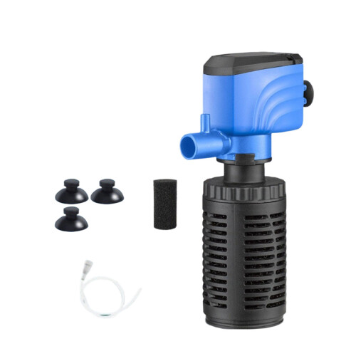 Quiet Internal Aquariums Filter Pump Triples Action Internal-6W