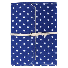 Capa de livro elegante em linho com prendedor, capas de livro em lona ideais para presentear em diversas ocasiões.
