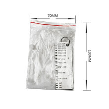 Stainless Steel Weld Thickness Gauge 7.2 x 2.5cm Inspection Ruler