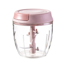 Hand Chopper Garlic Press Vegetable Fruit Twist Shredder Manual Meat Grinder Cutter Home Kitchen