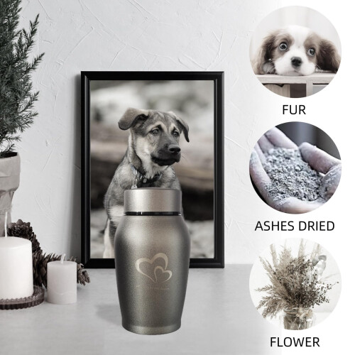 Smooth Line Ashes Urn With Round Edge For Valuable Memories For Loved 2