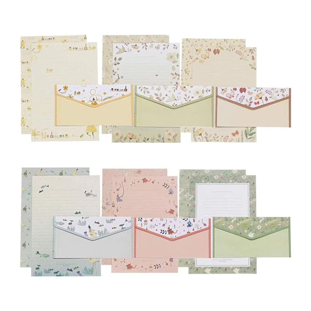 6set Elegant Envelope Writing Set For Personal And Business Letter