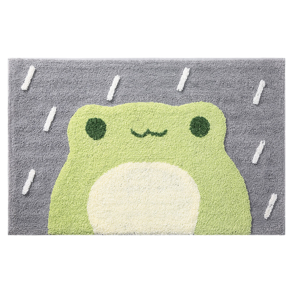 (50x80cm) Versatile Bathroom Floor Mat With Super Water Absorption Wide
