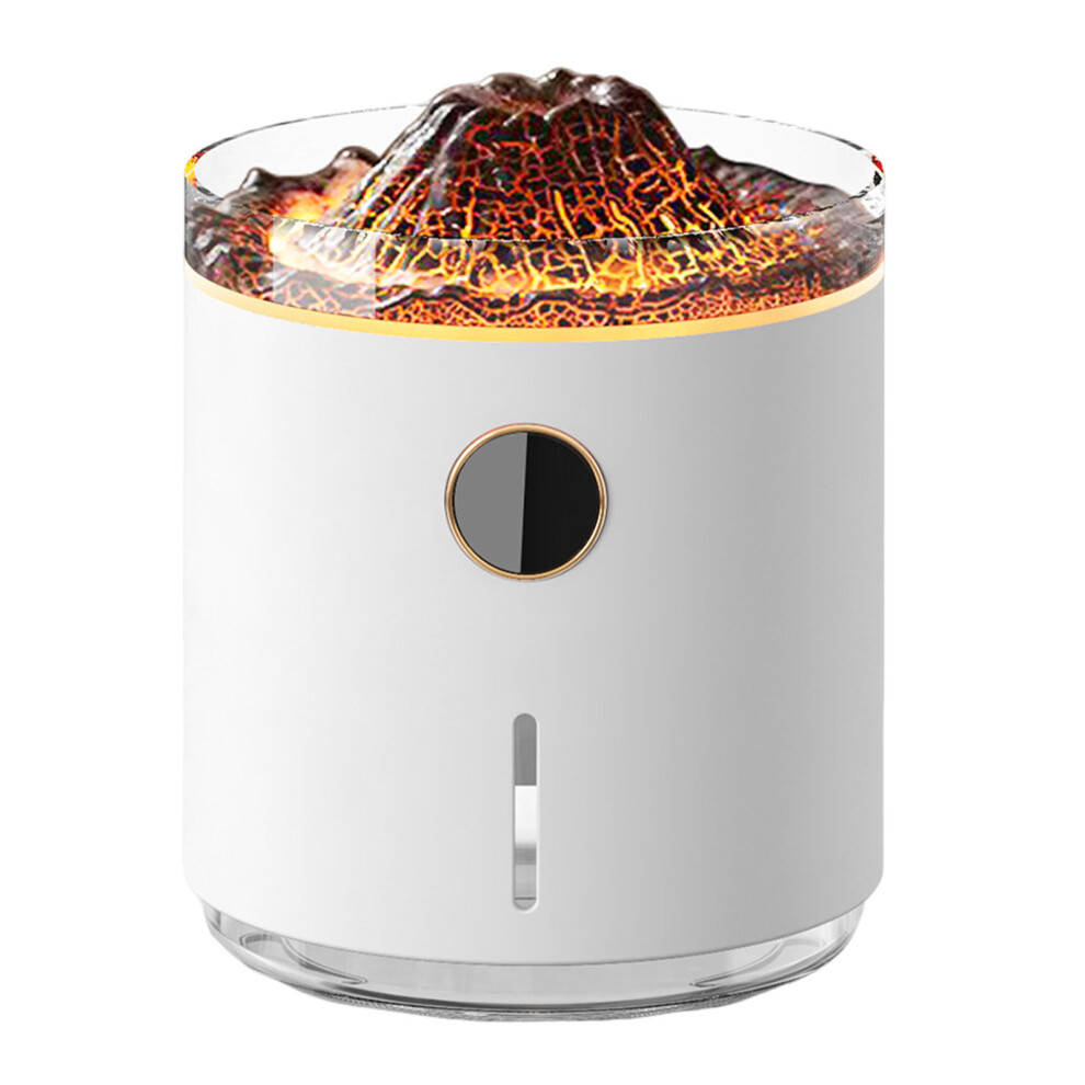 (white) Rain Humidifier With Jellyfish Mist For Aromatherapy ABS For Volcano-image-OPC-PNB7NFK-NEW
