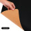 Black Extra Large Desk Pad PU Cork Mouse Keyboard Mat for Home 7