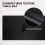 Black Extra Large Desk Pad PU Cork Mouse Keyboard Mat for Home 9