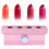 DIY-Lippenstiftform aus Aluminium mit 4 Löchern, 12