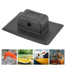 Langlebige PVC-Navigationsbasis für Kayak & Beiboot, Schwarz, tragbar