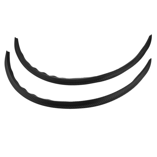 Universal Car Wheel Eyebrow Flares Protector 72-73cm Black 1