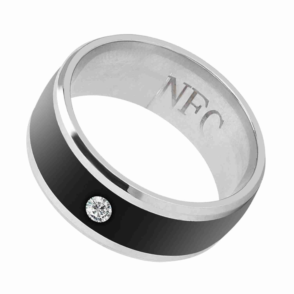 Nfc Multifunction Smart Ring Size 8 Waterproof Metal Wearable Device 8481364151461