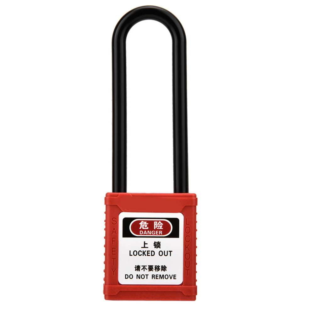 Industrial Safety Lockout Padlock Insulated Beam Lockout Red, 12.53.82Cm 8711364152664