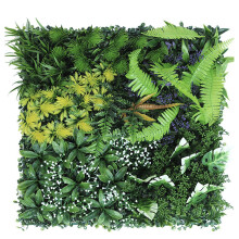 Kunstgras wandpanelen, een levendig en weelderig landschap het hele jaar door, ideaal voor aquariumdecoratie en binnen- en buitengebruik.