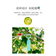 Etichette colorate per piante da vivaio per un giardino vivace, etichette in plastica spessa con struttura in PVC resistente (5 pezzi)