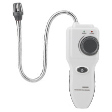 Draagbare gasdetector, methaanlekdetector met duidelijke indicatielampjes, brandbaar gasalarm voor snelle voorverwarming.