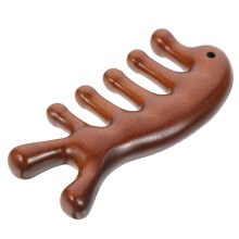 Massage Sandalwood Comb Detangler Wide Tooth Scalp Unisex For Men Women Boys Girls Natural Wood