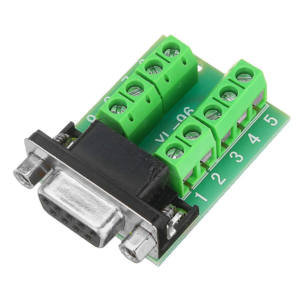 Db9 Terminal Connector 3Pack Female Head Rs232 9Pin Serial Port Adapter 9105992427741