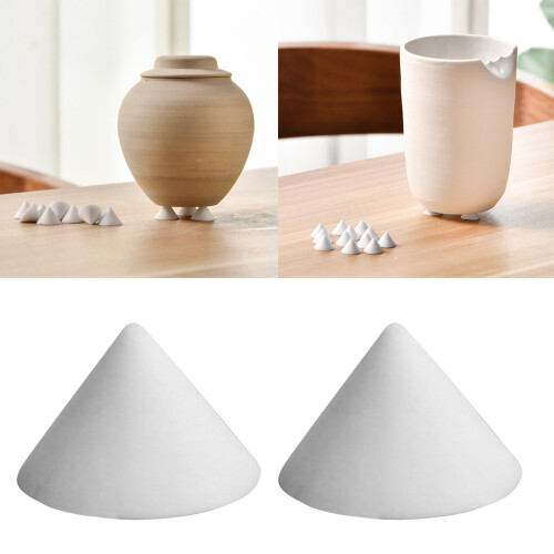 10/50/100Pcs Ceramic Nails 15mm Clay Pottery Support Pin For-10 2