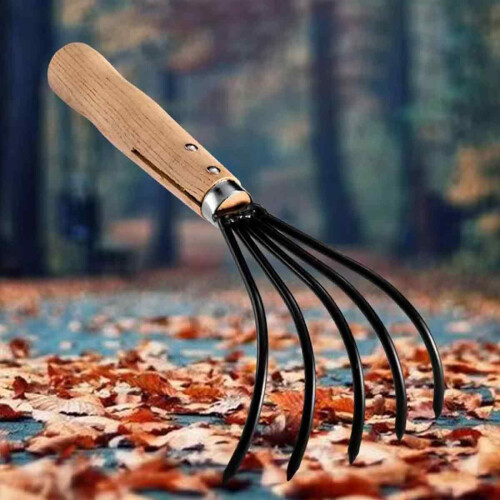 Ιαπωνική τσουγκράνα με νύχια, καλλιεργητής με αντιολισθητική λαστιχένια λαβή 2