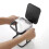 Mini Desktop Schwarzer Mülleimer Abfallbehälter 12*13,8*16,5 cm 7
