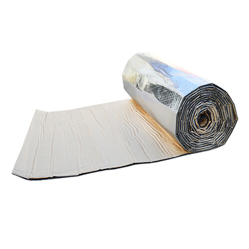 7 mm Schalldämmmatte 100  50 cm silberne Isolierung 2
