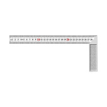 Aluminum Alloy Square Ruler Protractor Tool Economical For Accurate Woodworking And Construction 30 Cm Angle Measurement