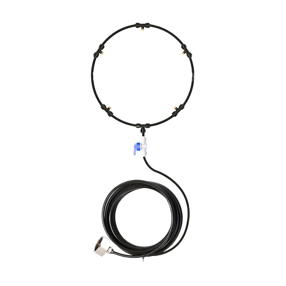 (Copper coil) Cooling System With Misting Fan Beat Heat With Ease Have Long Service
