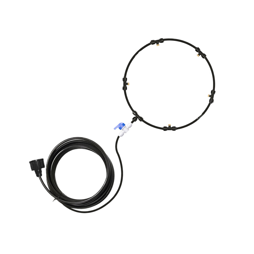 (Plastic coil) Cooling System With Misting Fan Beat Heat With Ease Have Long Service