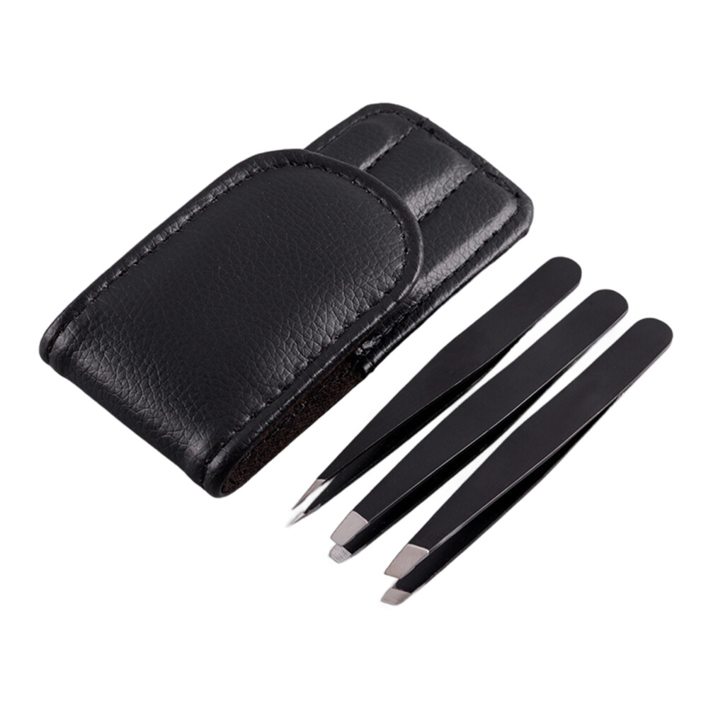 4pack/lot Women S Multifunctional Tweezers Set For Eyebrow Grooming