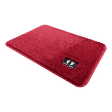 Machine Washable Soft Bath Mats NonSlip Shaggys-Red 50cmx80cm