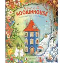 A Year in the Moominhouse by Tove Jansson Hardcover Book