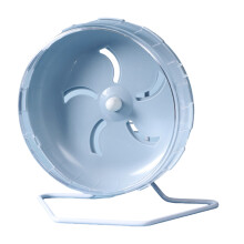 Quiet Pet Running Wheel Roller Toy for Hamsters and Guinea-blue