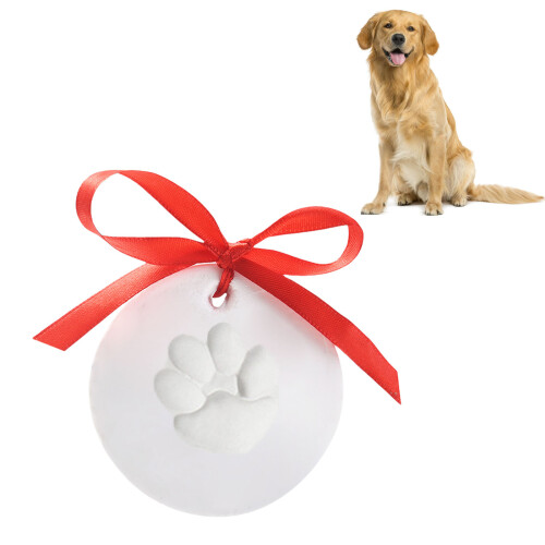Pet Paws Print Set for Dog and Cats Includes Display-yellow 2