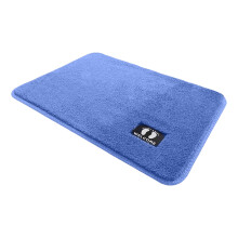Plushes Absorbent Bathroom Rugs NonSlip Shower-Blue 50cmx80cm