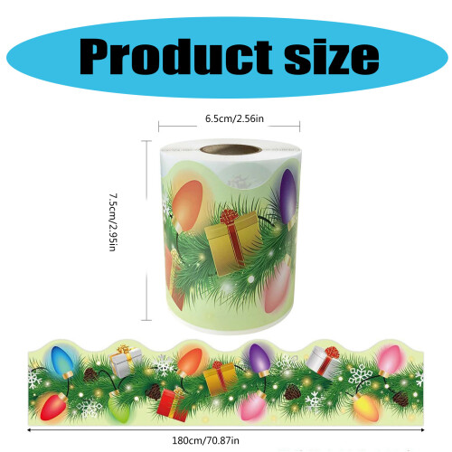 Decorative Border Sticker Christmas Bulletin Board Border 2