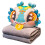 Comfortable Double Function Pillow Blanket-Blue pillow blanket 1
