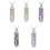 Memorial Necklace Ashes Container Locket Cremation Neck-color 3