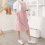 Ποδιά Pinafore για γυναίκες, Ποδιά μαγειρέματος με βαθύ στρογγυλό λαιμό χωρίς δέσιμο 5