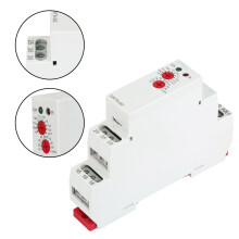Mini-Zeitrelais GRT8-B2 für DIN-Schiene AC/DC 12 V–240 V Einzel-Funktionssteuerung