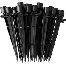 Aprimorador de Jardim, Emissores de Gotejamento com Fluxo de Água Ajustável para Tubos de 4/7mm, Perfeitos para Hortas, Jardins de Ervas e