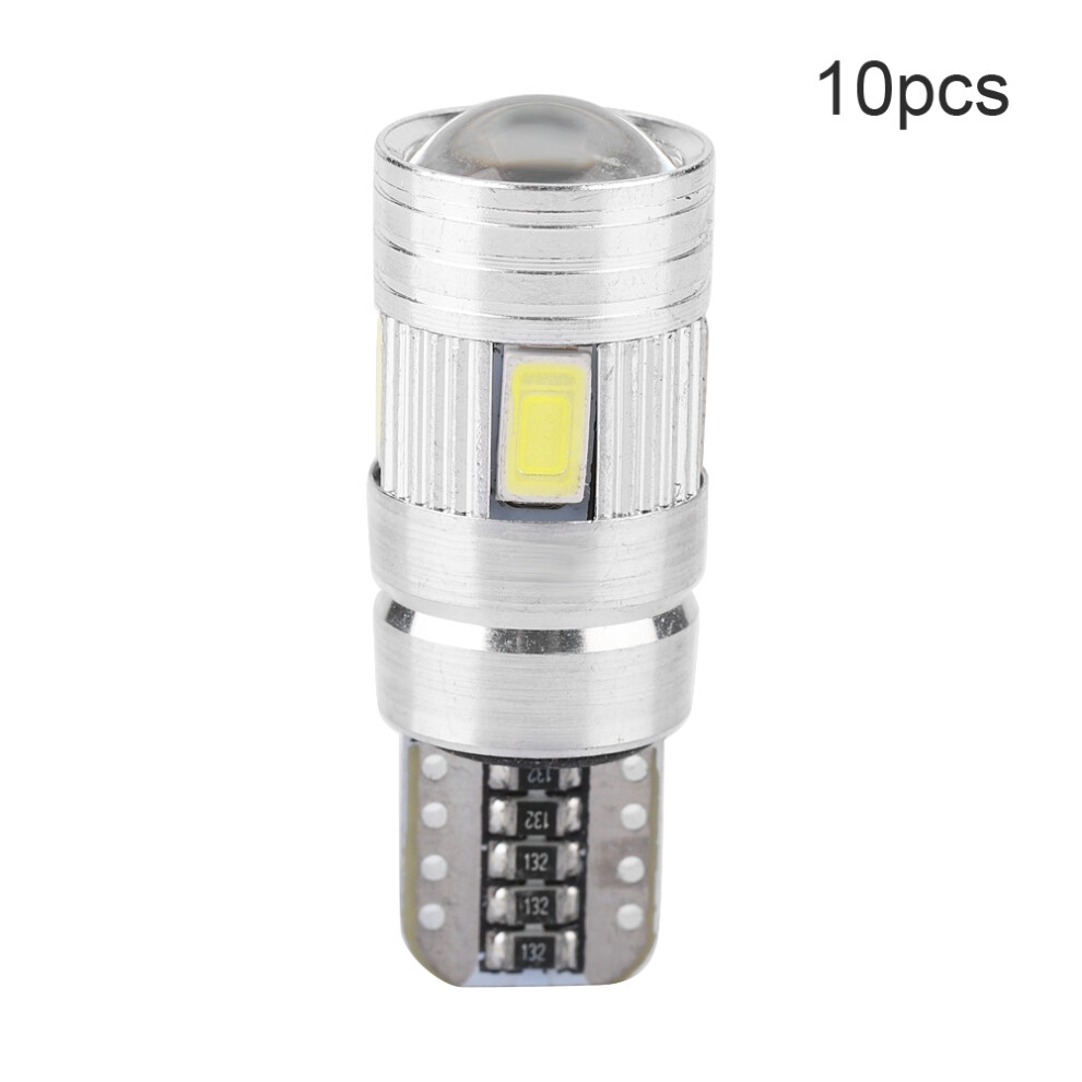 10X T10 5630 6Smd Canbus Led Bulbs 12V Car Side Marker & License Plate Light 3261364160329