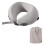 Portable U Shape Neck Pillow Lovely Office-Gray storage bag 1