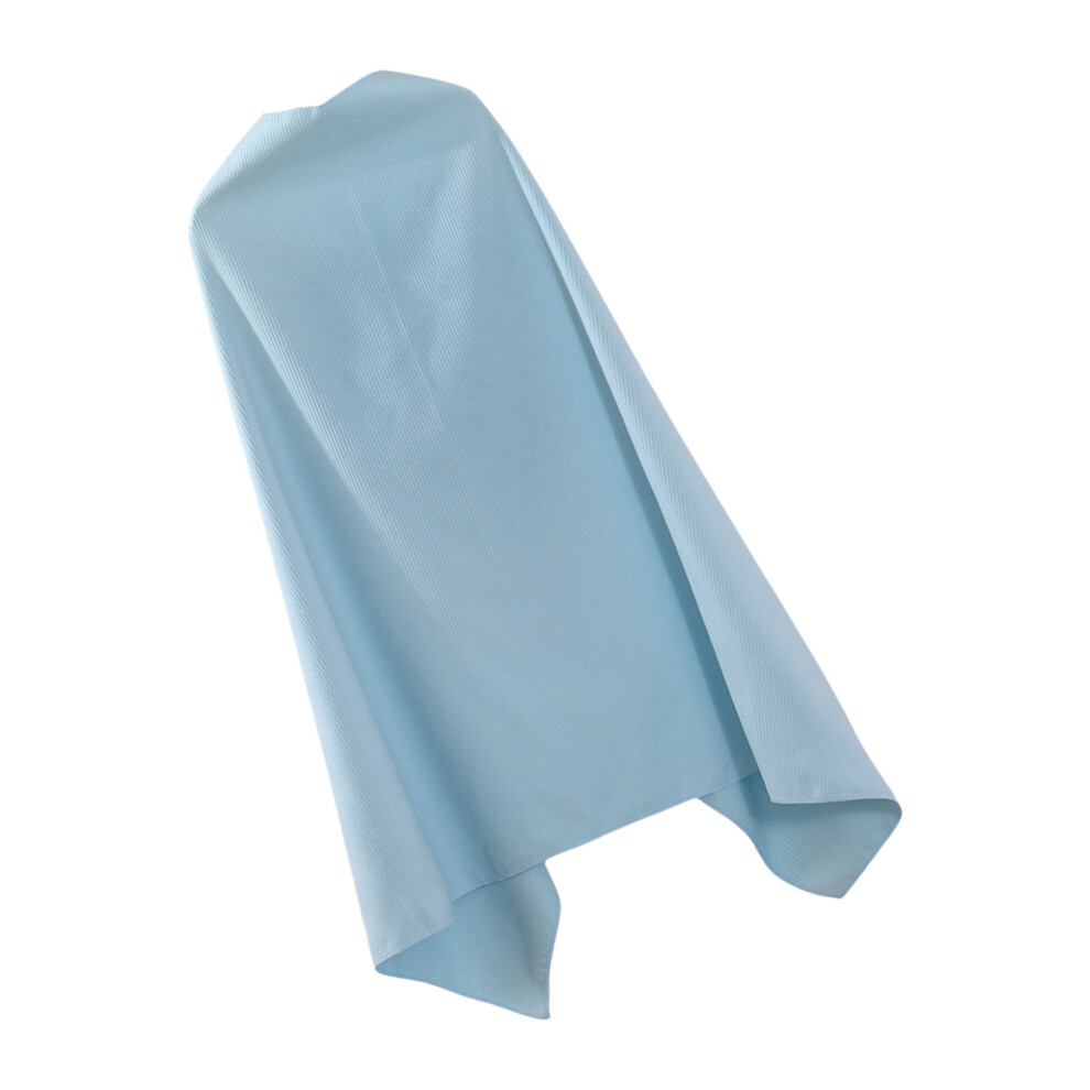 Soft Bath Towel Absorbent Quick Dry Microfiber-Light  Blue