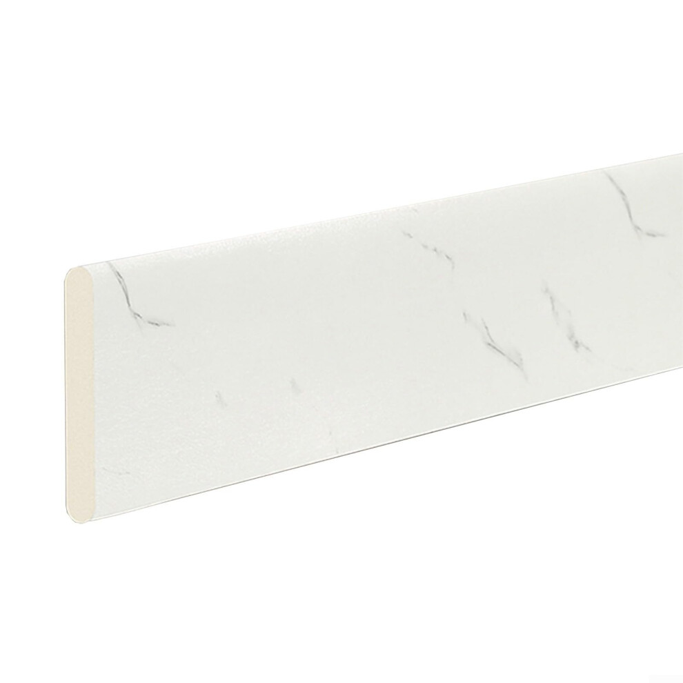 Foam Cotton Skirting Line 3D Wall Sticker 2M Length 8Cm Width Thickened Anti Collision Strips White Wall Protection 9323874216676