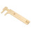 Portable Solid Copper Vernier Caliper 0-80mm Ruler for Archaeology 3
